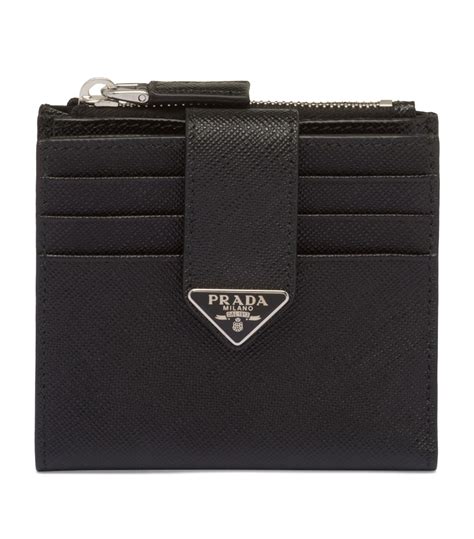 men's prada card holder|prada men's bifold wallet.